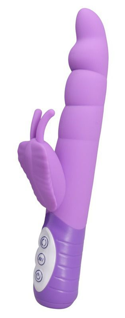 Вибратор-кролик Vibe Therapy Play Candy Wiggle Butterfly цвет фиолетовый (20110017000000000) - изображение 1