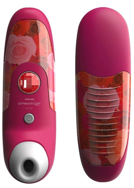 Вакуумный бесконтактный клиторальный вибратор Womanizer W100 цвет красный (18702015000000000) - изображение 2