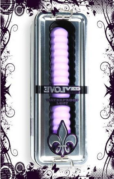 Ребристый фиолетовый, водонепроницаемый вибратор (03947000000000000) - изображение 1