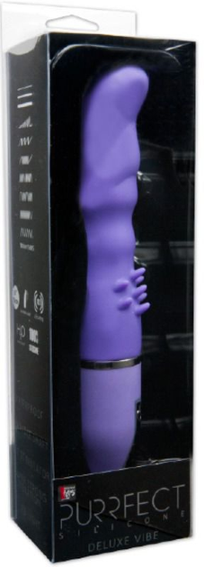 Вібратор Purrfect Silicone Deluxe Vibe колір фіолетовий (18259017000000000) - зображення 1