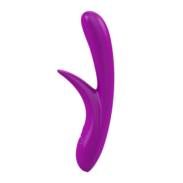 Вибратор со стимулятором клитора OVO K4 цвет фиолетовый (12402017000000000) - зображення 2