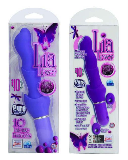 Вібратор Lia Lover колір фіолетовий (12821017000000000) - зображення 1