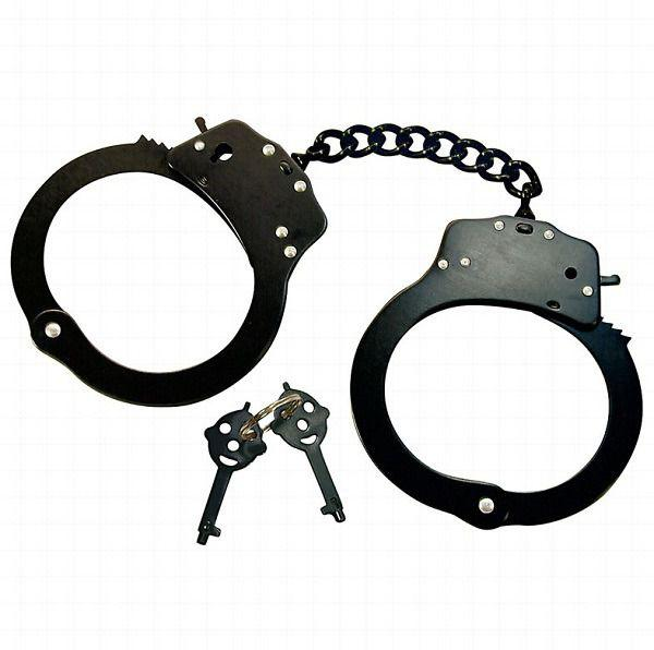 Наручники Bad Kitty Naughty Toys Handcuffs Black (09086000000000000) - изображение 2