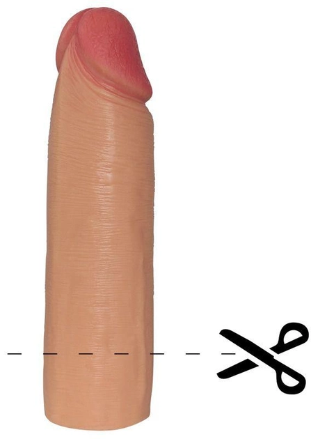 Увеличивающая насадка на пенис Revolutionary Silicone Nature Extender цвет телесный (19559026000000000) - изображение 1