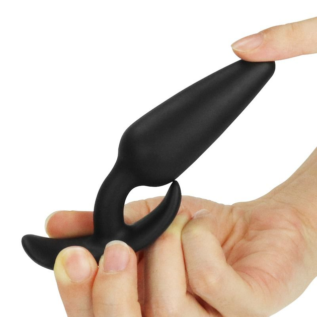 Анальная пробка Lovetoy Lure Me Classic Small Plug, 10 см цвет черный (16869005000000000) - изображение 3