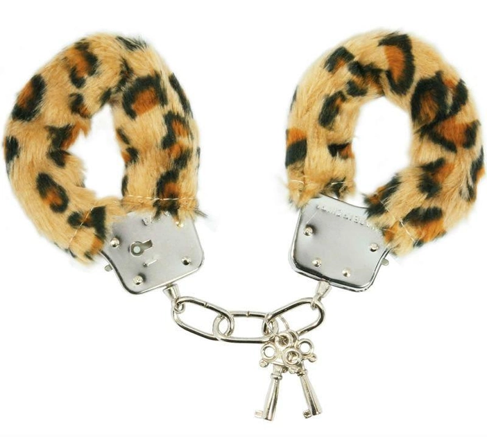 Меховые наручники Furry Handcuffs цвет леопардовый (16028040000000000) - изображение 2