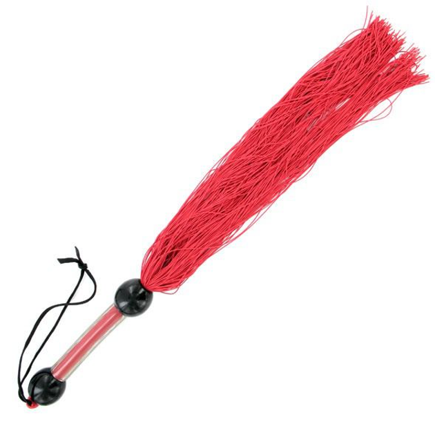 Плеть Large Rubber Whip цвет красный (12884015000000000) - изображение 1