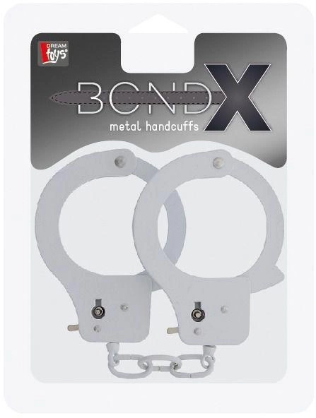 Наручники Bondx Metal Cuffs цвет белый (15939004000000000) - изображение 1