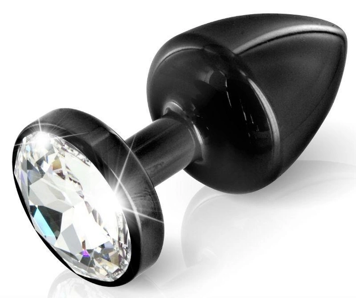 Анальная пробка Diogol Anni Butt Plug Round, 8 см цвет черный (17789005000000000) - изображение 1
