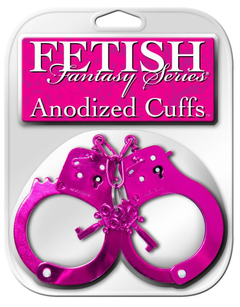 Наручники Fetish Fantasy Series Anodized Cuffs цвет розовый (13304016000000000) - изображение 1