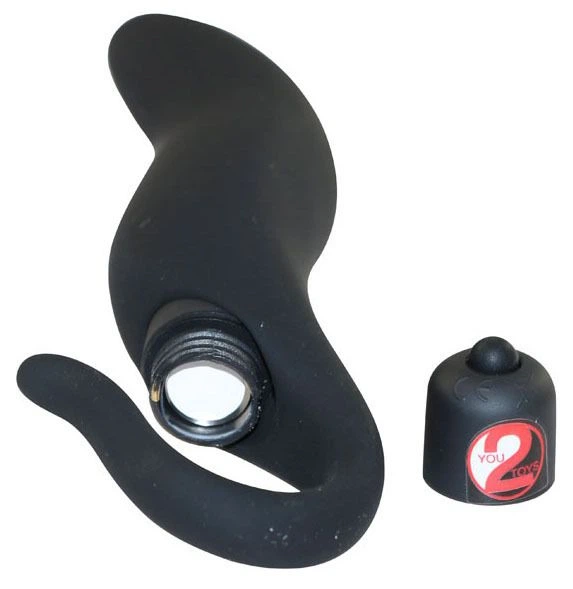 Анальная пробка с вибрацией You2Toys Black Velvet Plug (13849000000000000) - изображение 6