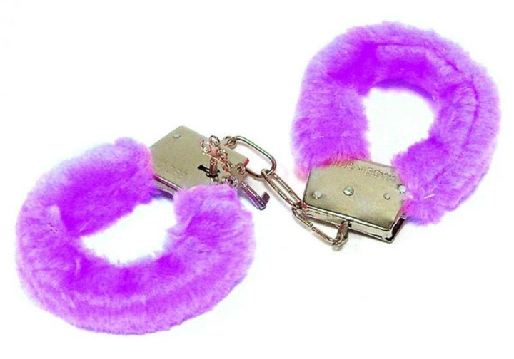 Наручники Love Cuffs Purple Plush цвет фиолетовый (01379017000000000) - изображение 1