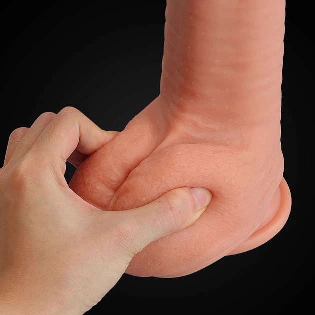 Фаллоимитатор Lovetoy 12 Dual Layered Platinum Silicone Cock, 31,5 см (22199000000000000) - изображение 8