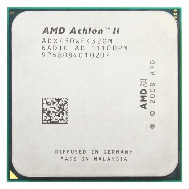 Процессор AMD Athlon II X3 450 (ADX450WFK32GM) (Socket AM3, T, ), б/у - Фото 1 Процессор AMD Athlon II X3 450 (ADX450WFK32GM) (Socket AM3, T, ), б/у - изображение 1