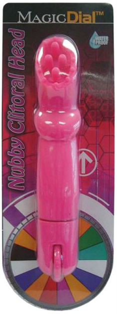 Кліторальний вібратор Nubby Clitoral Head колір рожевий (15960016000000000) - зображення 1