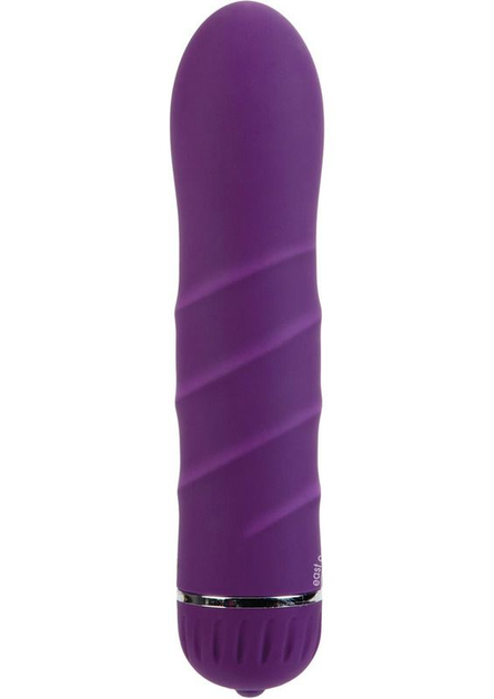 Вібратор з сатиновим покриттям Jumpin Gyrator Power Swirl колір фіолетовий (10985017000000000) - зображення 1