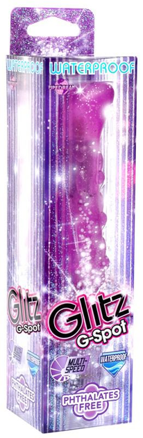 Вібратор Waterproof G-Spot Glitz колір фіолетовий (16038017000000000) - зображення 1