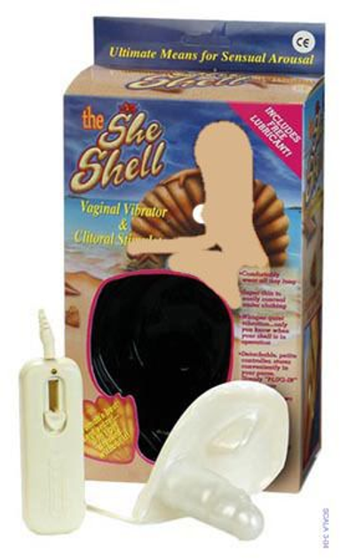 Силіконовий вибромассажер для вагінальної і кліторальний стимуляції She Shell (00295000000000000) - зображення 1