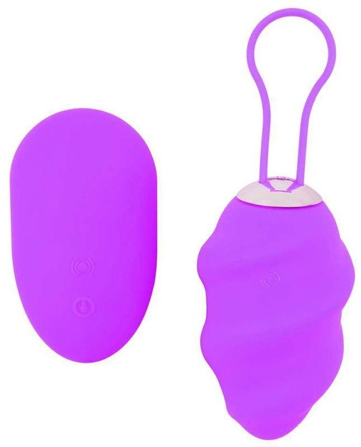 Віброяйце Chisa Novelties Gyrating Wave Love Egg колір фіолетовий (20493017000000000) - зображення 1