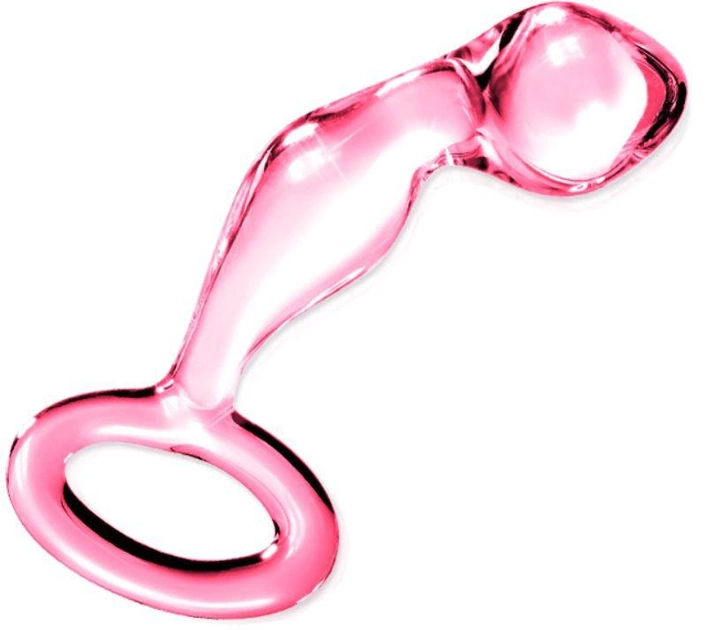 Анальна пробка Glass Romance колір рожевий (18952016000000000) - зображення 1