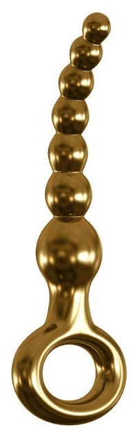 Стеклянный фаллоимитатор-елочка Pipedream Icicles Gold Edition G09 (18150000000000000) - изображение 2