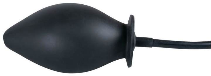 Надувна анальна пробка You2Toys True Black Anal Inflatable Silicone Plug (17631000000000000) - зображення 2