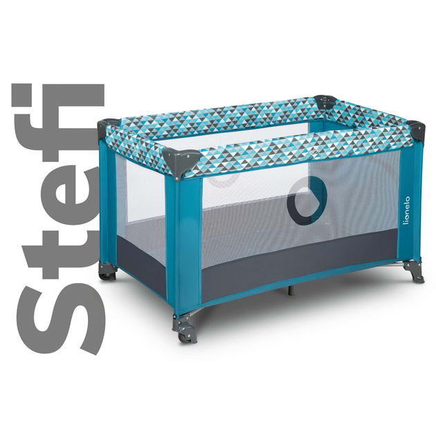 Игровой детский манеж Lionelo Stefi Green Turquoise – фото, отзывы ...