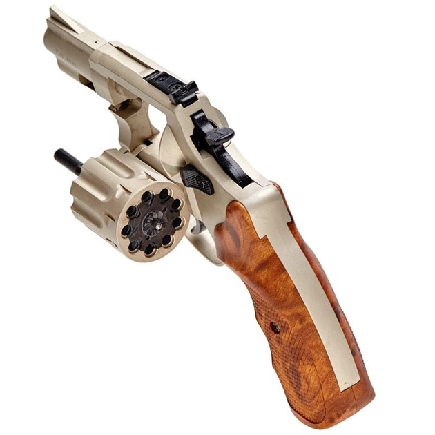 Револьвер под патрон Флобера Stalker (2.5", 4.0mm), сатин-коричневый - изображение 2