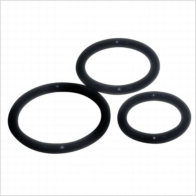 Кольца Sexy Circles цвет черный (07649005000000000) - изображение 1