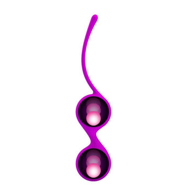 Вагинальные шарики Baile Kegel Tighten цвет фиолетовый (06639017000000000) - изображение 3
