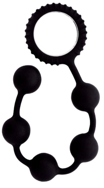 Анальная цепочка Menzstuff Butt Beads цвет черный (16832005000000000) - изображение 2