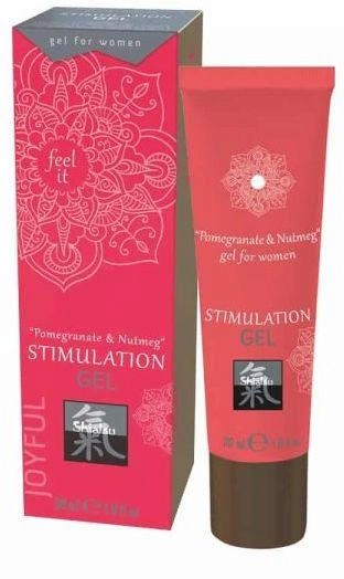 Возбуждающий гель для интимной стимуляции HOT Shiatsu Stimulation Gel, 30 мл запах гранат/мускатный орех (21756000000000148) - изображение 1