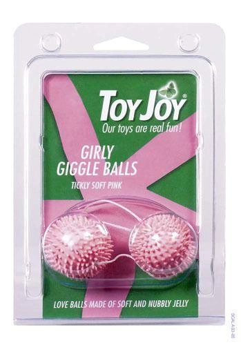 Вагинальные шарики со смещенным центром тяжести Girly Giggle Balls Tickly Soft Pink (00896000000000000) - изображение 1