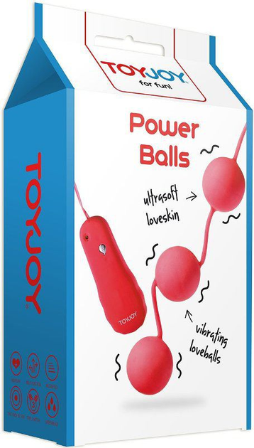 Вібруючі вагінальні кульки Power Balls (00918000000000000) - зображення 2