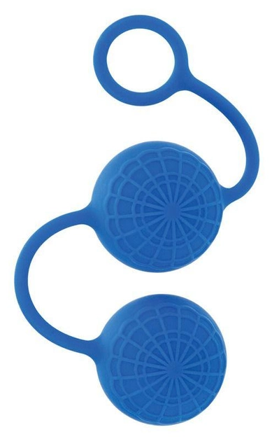 Вагинальные шарики Posh Silicone O Balls цвет синий (15854007000000000) - изображение 1