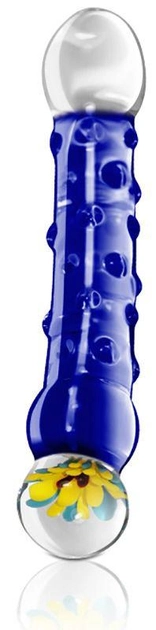 Фалоімітатор Lovetoy Glass Romance колір синій (18971007000000000) - зображення 1