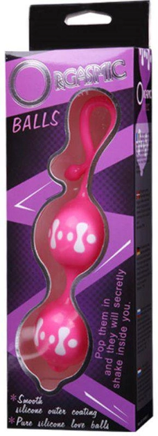 Вагінальні кульки Orgasmic Balls колір рожевий (18280016000000000) - зображення 1