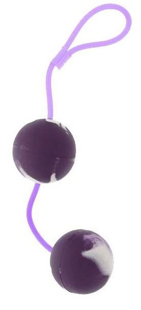 Вагинальные шарики Oscilating Duo Balls цвет фиолетовый (15019017000000000) - изображение 2