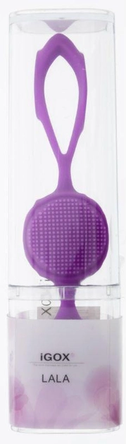 Вагінальні кульки iGox Lala колір фіолетовий (18254017000000000) - зображення 2