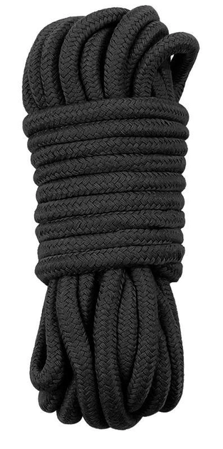 Бондажная веревка Fetish Bondage Rope 10м цвет черный (18950005000000000) - изображение 1