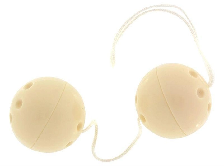 Вагинальные шарики на нитке белые Vibratone Balls (00887000000000000) - изображение 1