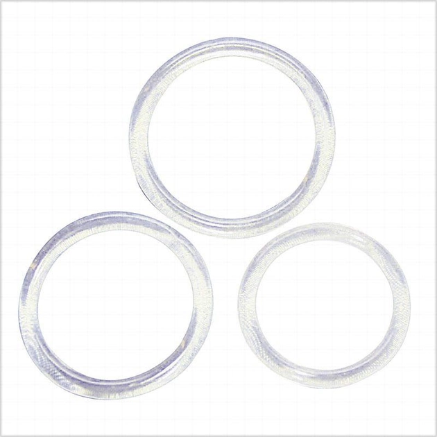 Cock & Ball Rings (три эрекционных кольца) (06135000000000000) - изображение 1