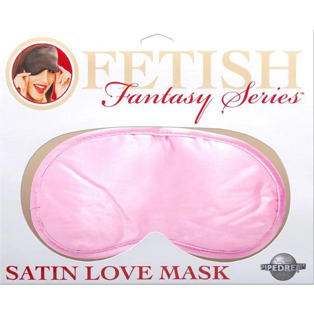 Маска на очі Fetish Fantasy Series Satin Love Mask Pink (03768000000000000) - зображення 1