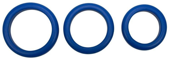 Набор эрекционных колец Blue Mate Cockring Set (17505000000000000) - изображение 2