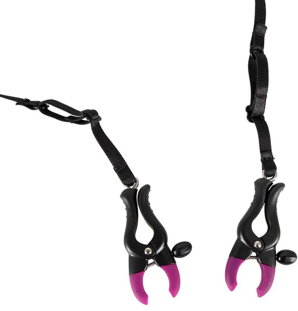 Трусики с фиксаторами для половых губ Bad Kitty Pearl String with Silicone Clamps (19710000000000000) - изображение 3