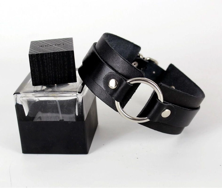 Кожаный чокер с кольцом Scappa размер L (21571000010000000) - изображение 2