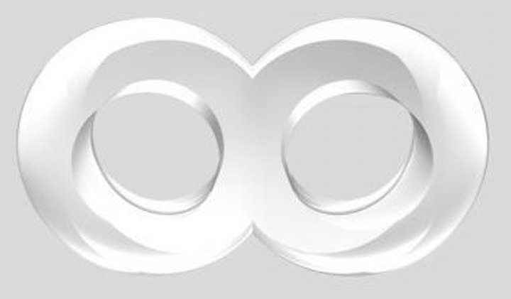 Подвійне ерекційне кільце Chisa Novelties Duo Cock 8 Ball Ring колір білий (20658004 млрд) - зображення 1