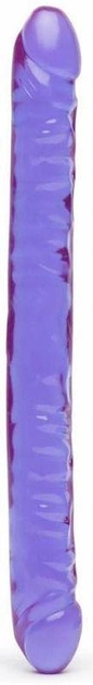 Двосторонній фалоімітатор Doc Johnson Double Dong колір фіолетовий (00311017000000000) - зображення 1