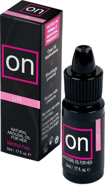 Возбуждающее масло для женщин ON Natural Arousal Oil for Her, 5 мл (16228000000000000) - изображение 2