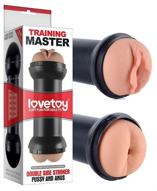 Мастурбатор Lovetoy Traning Master Double Side Stroker-Pussy and Anus (20296000000000000) - изображение 2